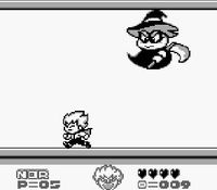 une photo d'Ã©cran de Kid Dracula sur Nintendo Game Boy